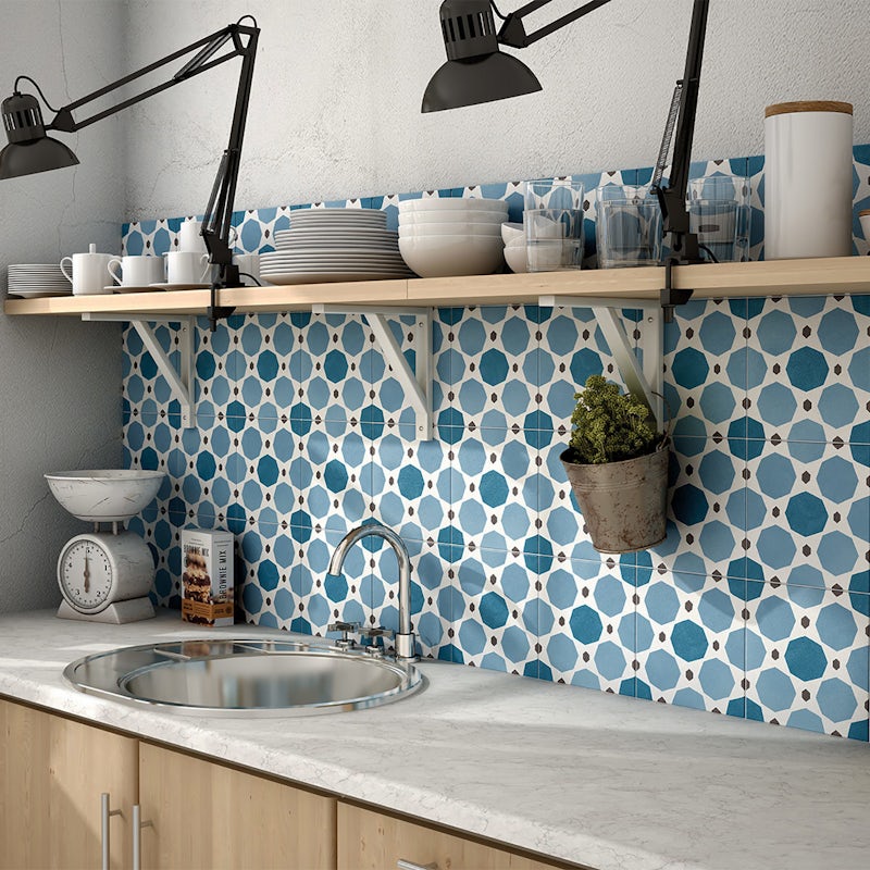 Perk Up Your Walls And Floors With Patterned Tiles