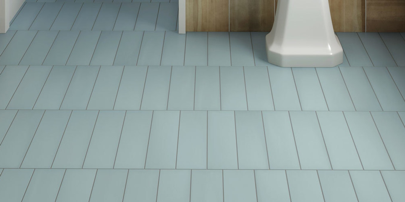 Beautiful Blue Floor Tiles
