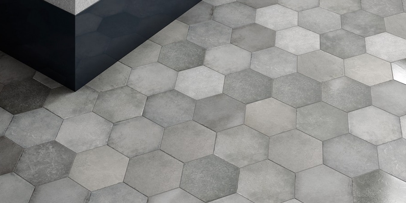 Geometric Bathroom Tiles