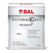2.5kg BAL Micromax 3 Eco White Grout