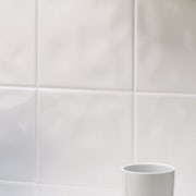PVT Bumpy White Gloss Wall Tile