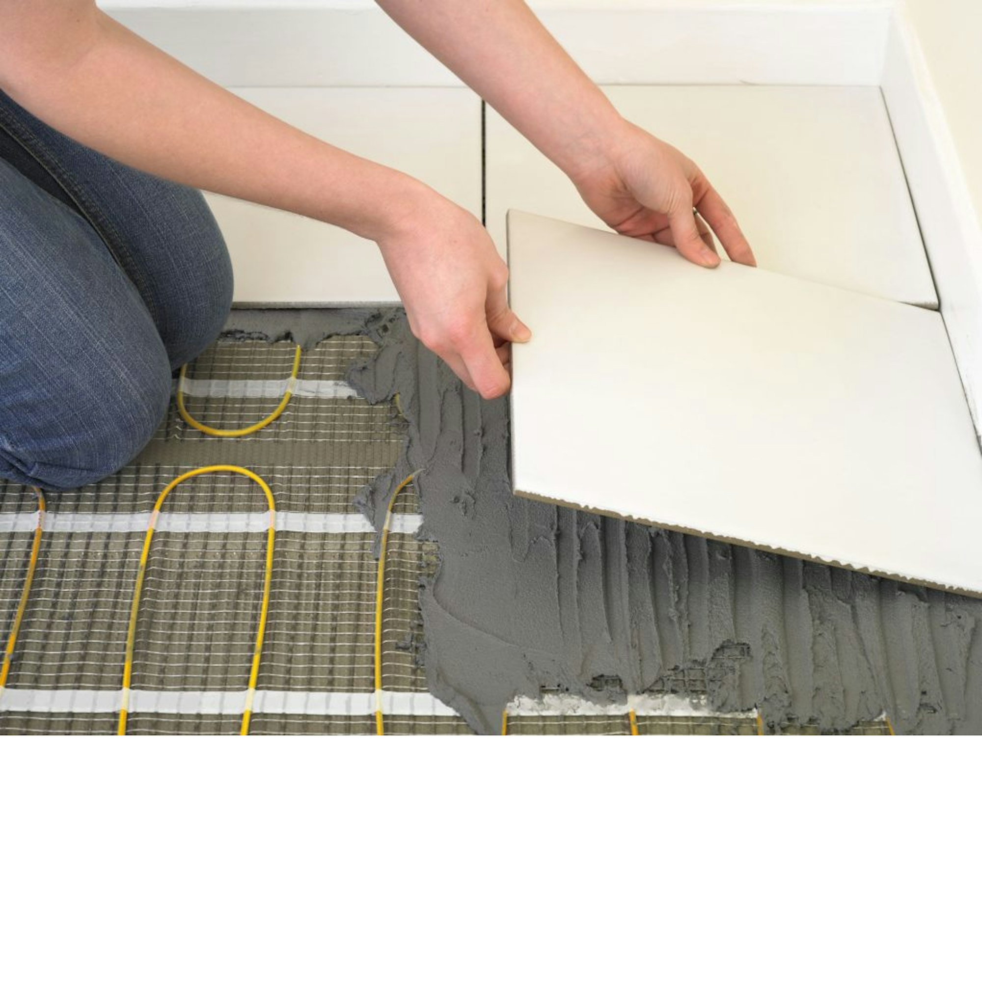 2m2 Amber Underfloor Heating, Concrete Floor (300W)