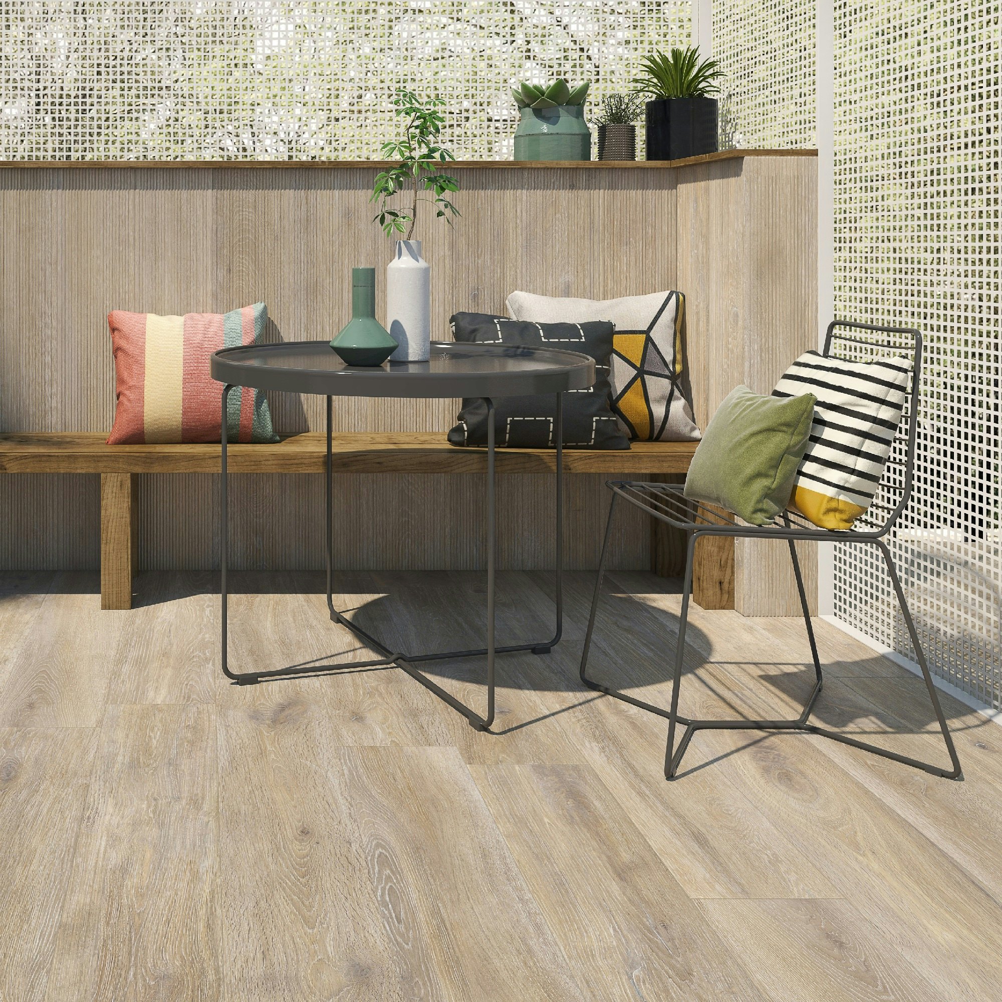 Chudleigh Natural Wood Effect Tile