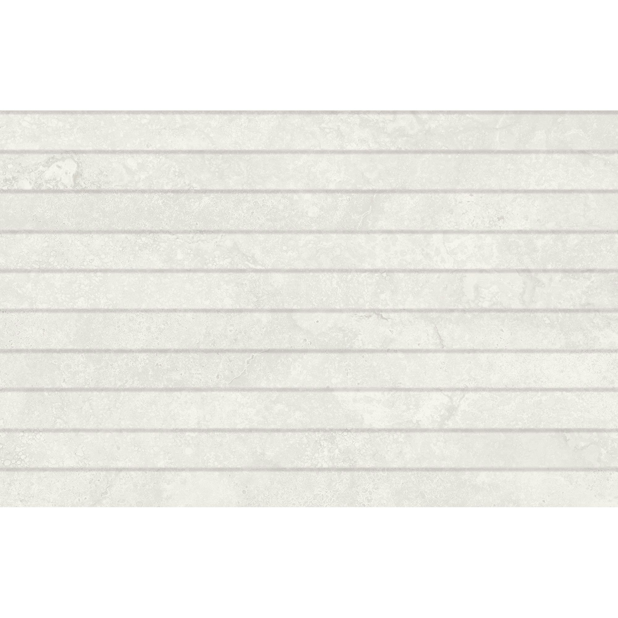 Essential White Carved Decor Wall Tile