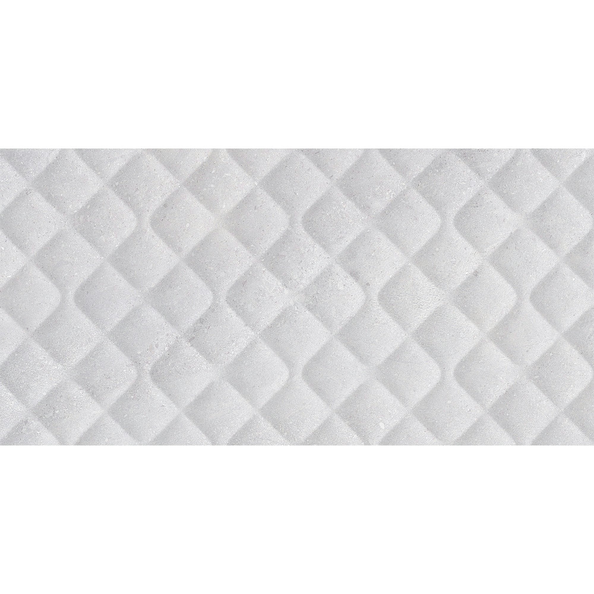 Fontwell Pearl Textured Decor Tile