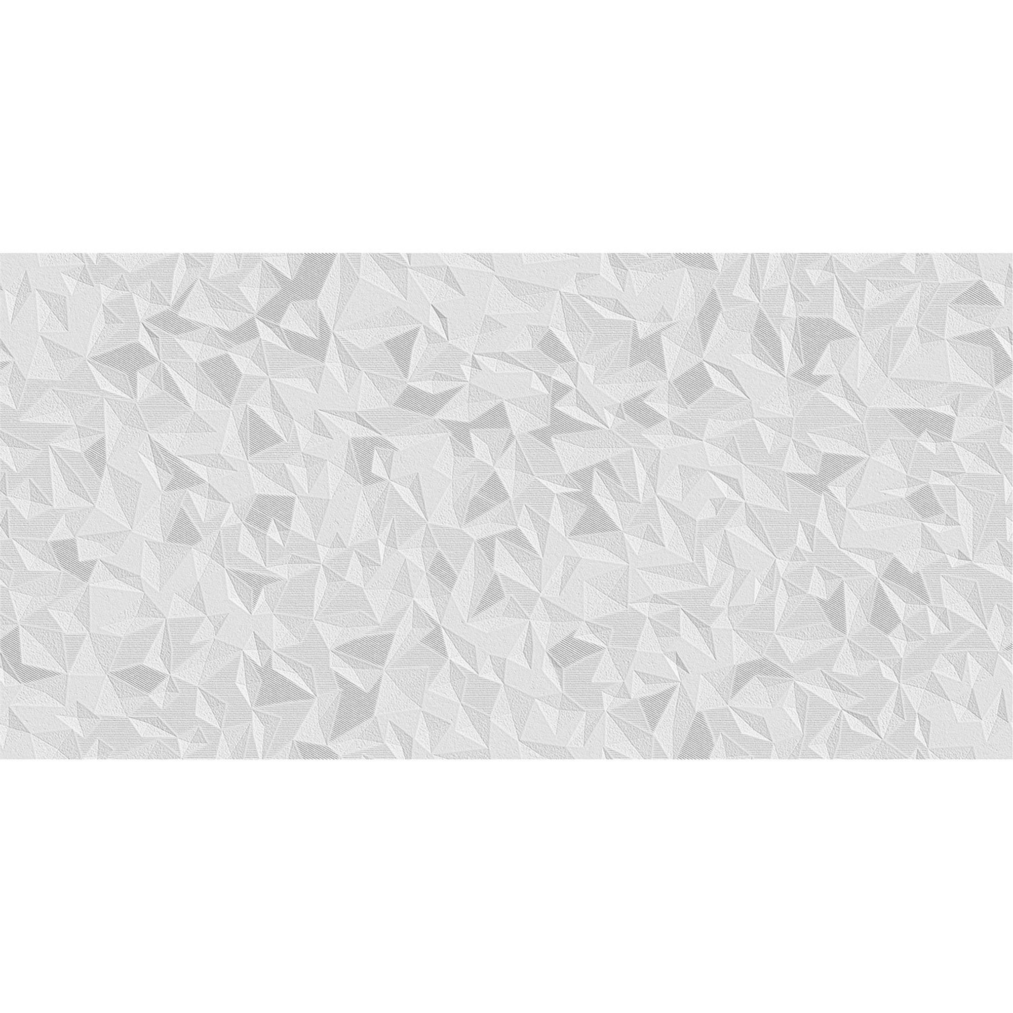 Lily White Textured Decor Tile