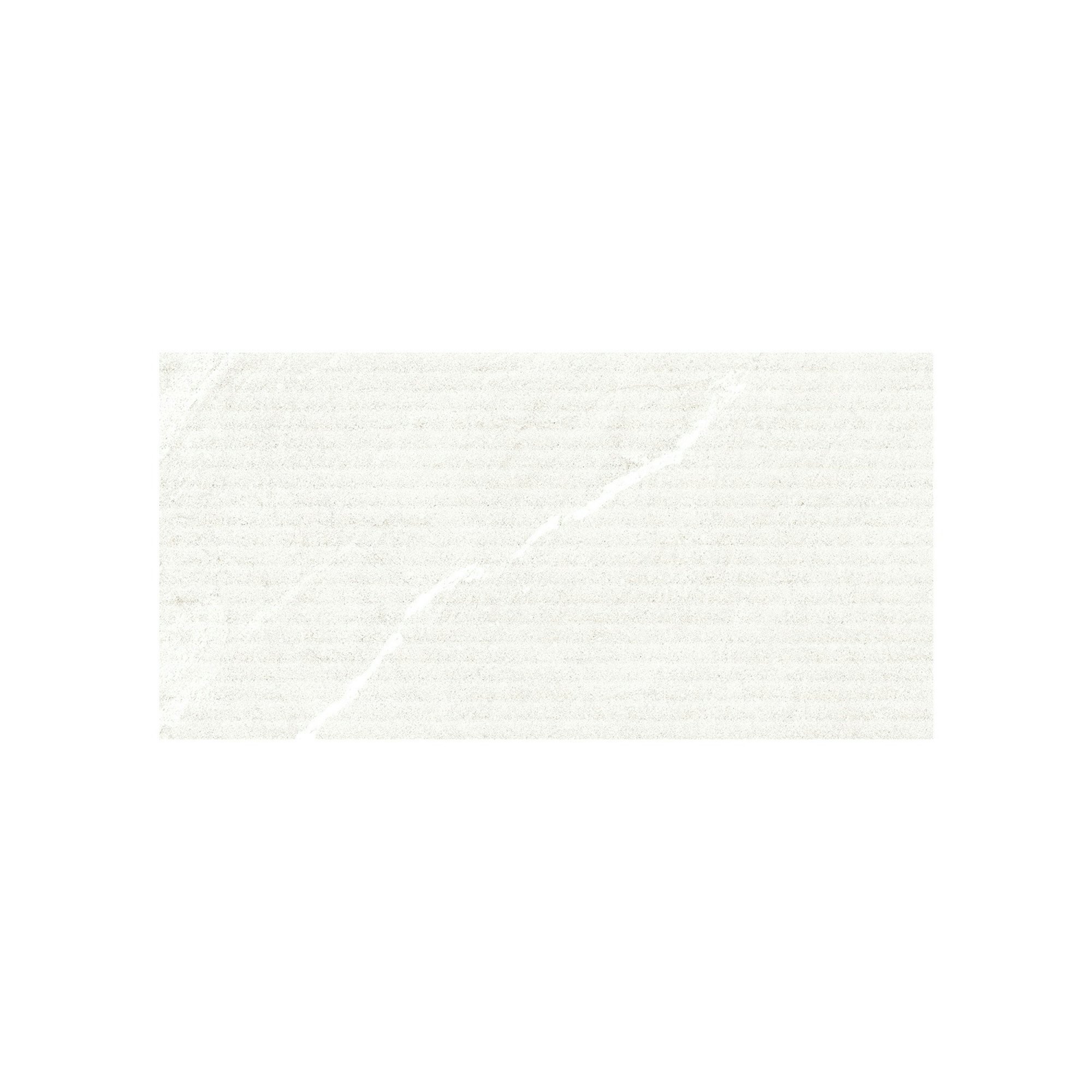 Madone White Textured Decor Wall Tile