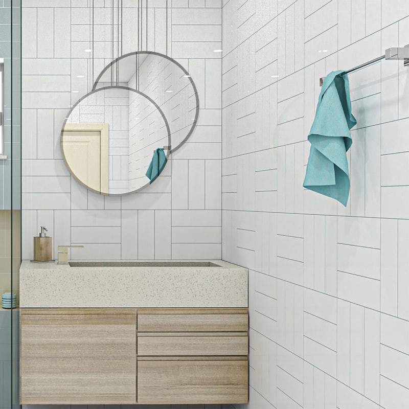 Elevate Your Bathroom Aesthetics: A Guide to Using White Tiles