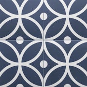 Middleham Hetton Azul Patterned Tile